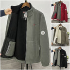 🔥【Snižena cijena!】Muška debela topla ležerna jakna većih veličina, od pamuka/vune, prikladna za hladno vrijeme